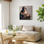 Vermeer The Lacemaker Classic Canvas Print