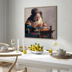 Vermeer The Lacemaker Classic Canvas Print