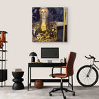 Pallas Athene Gustav Klimt Classic Canvas Print