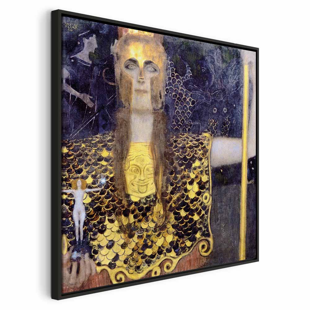 Pallas Athene Gustav Klimt Classic Canvas Print
