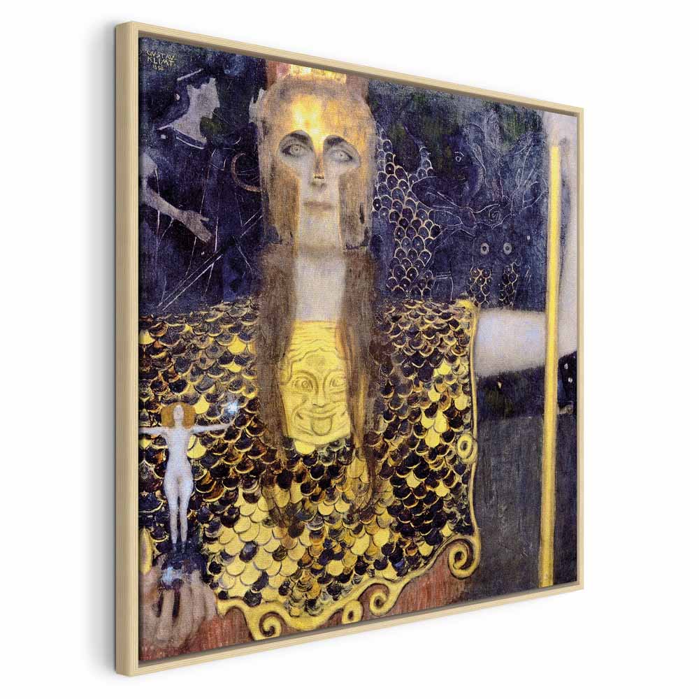 Pallas Athene Gustav Klimt Classic Canvas Print