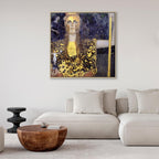 Pallas Athene Gustav Klimt Classic Canvas Print