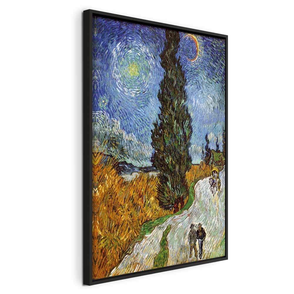 Cypress Road Starry Night Classic Canvas Print