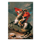Napoleon Crossing the Alps Classic Canvas Print