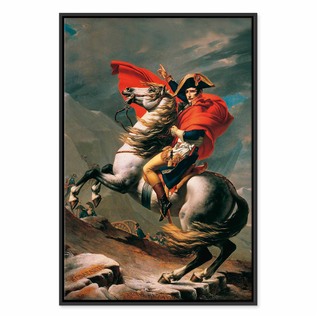 Napoleon Crossing the Alps Classic Canvas Print