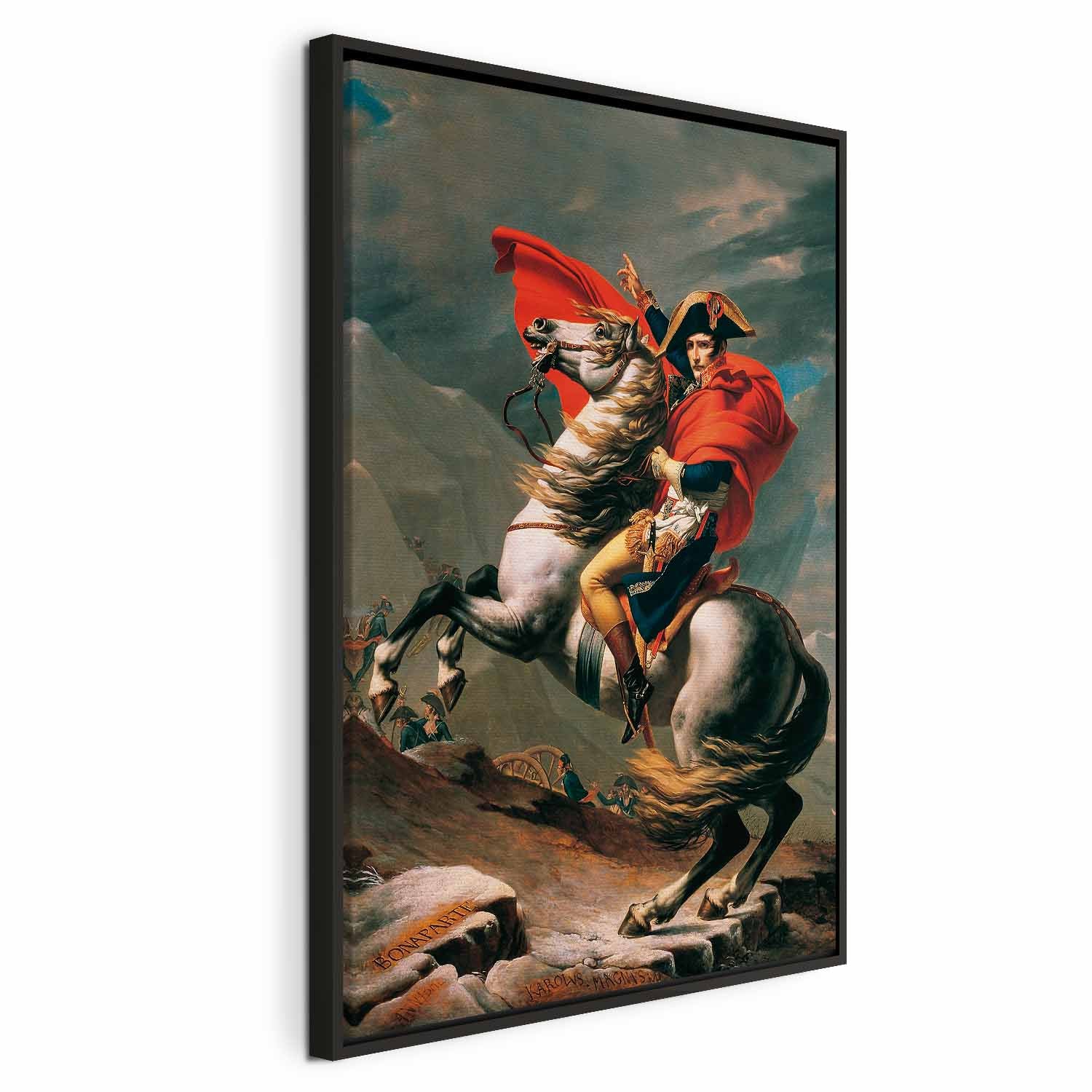 Napoleon Crossing the Alps Classic Canvas Print