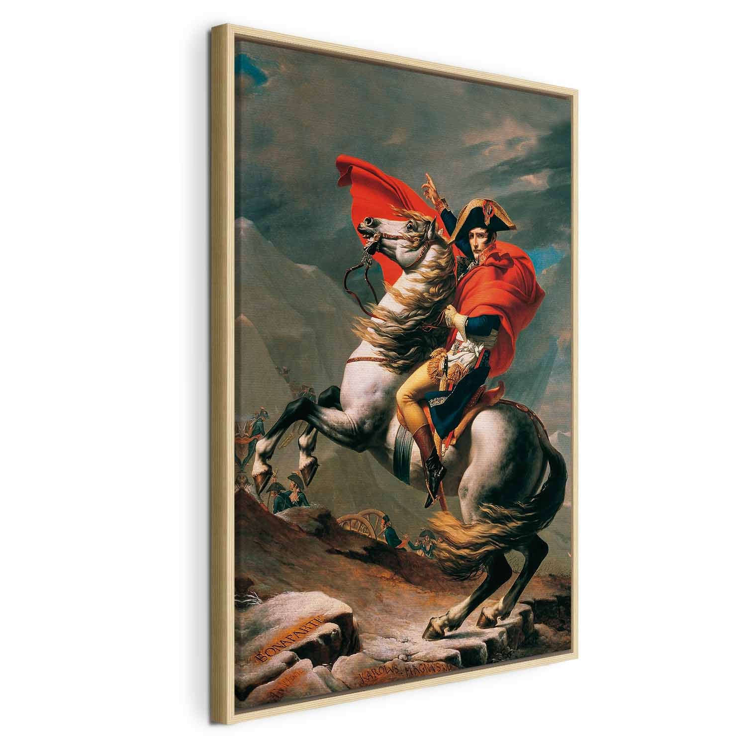 Napoleon Crossing the Alps Classic Canvas Print