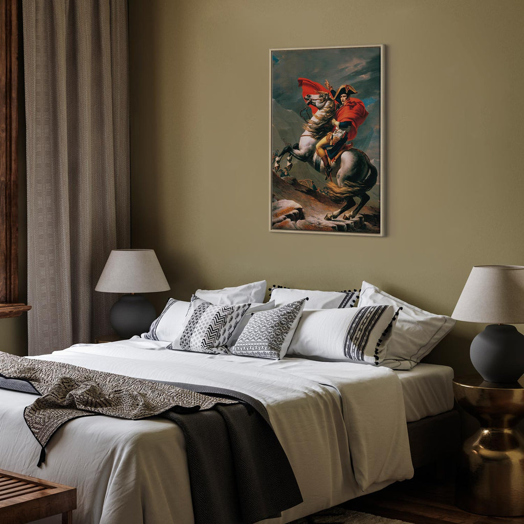 Napoleon Crossing the Alps Classic Canvas Print