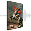 Napoleon Crossing the Alps Classic Canvas Print
