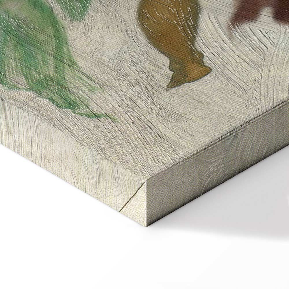 Creation of Adam Renaissance Reproduction Canvas Print