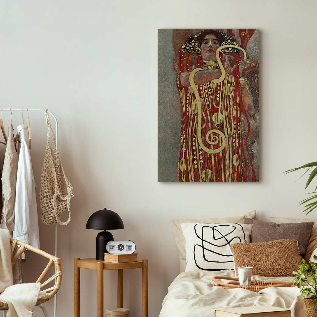 Klimt Medicine Hygieia Symbolist Canvas Print