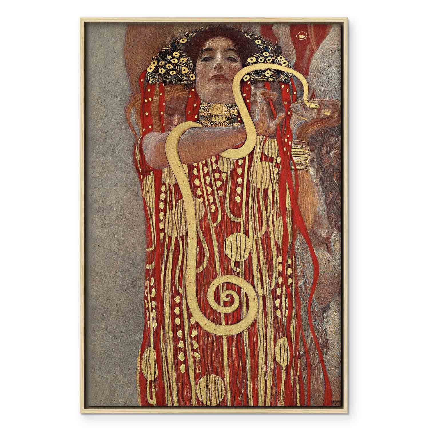 Klimt Medicine Hygieia Symbolist Canvas Print