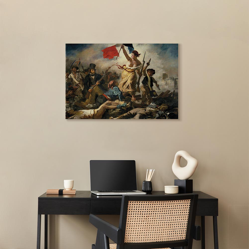 Liberty Leading the People Classic Canvas Print