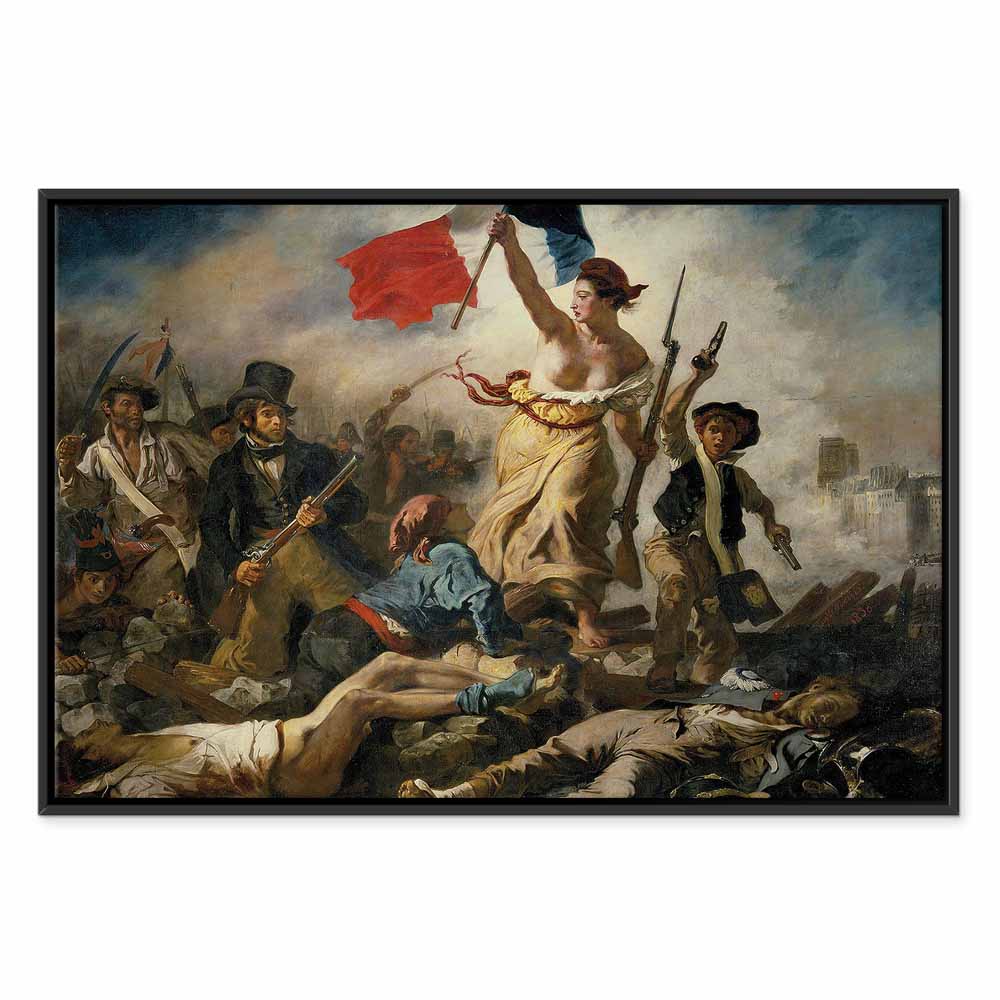 Liberty Leading the People Classic Canvas Print