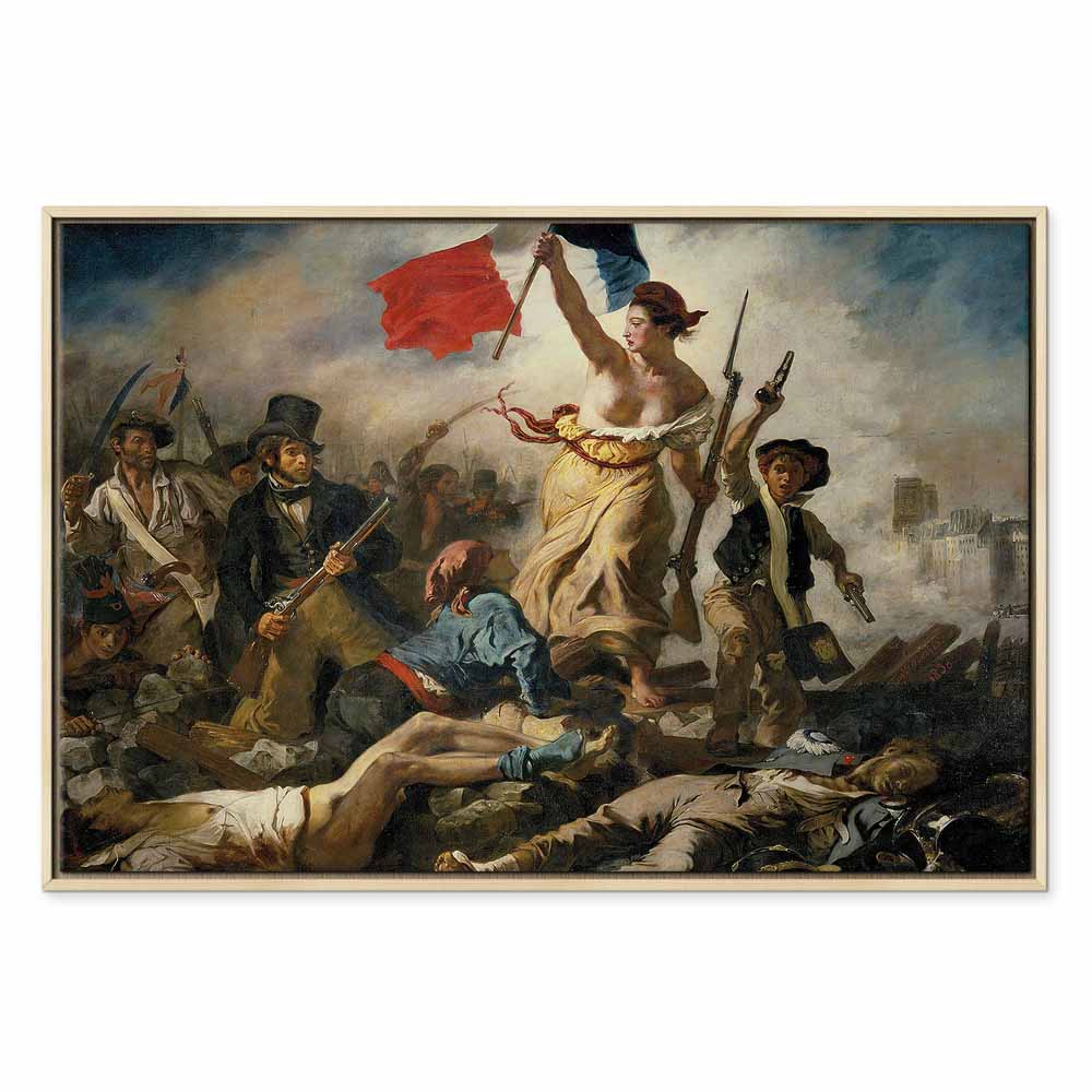Liberty Leading the People Classic Canvas Print