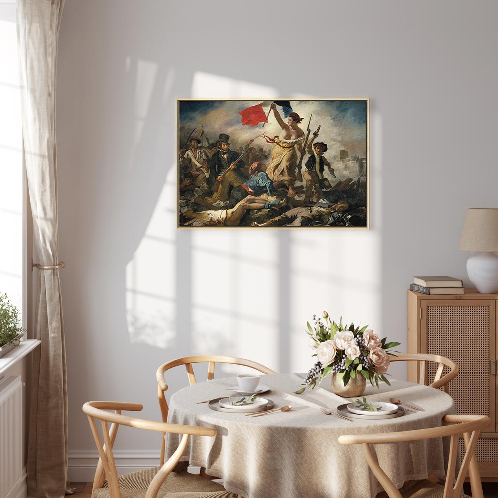 Liberty Leading the People Classic Canvas Print