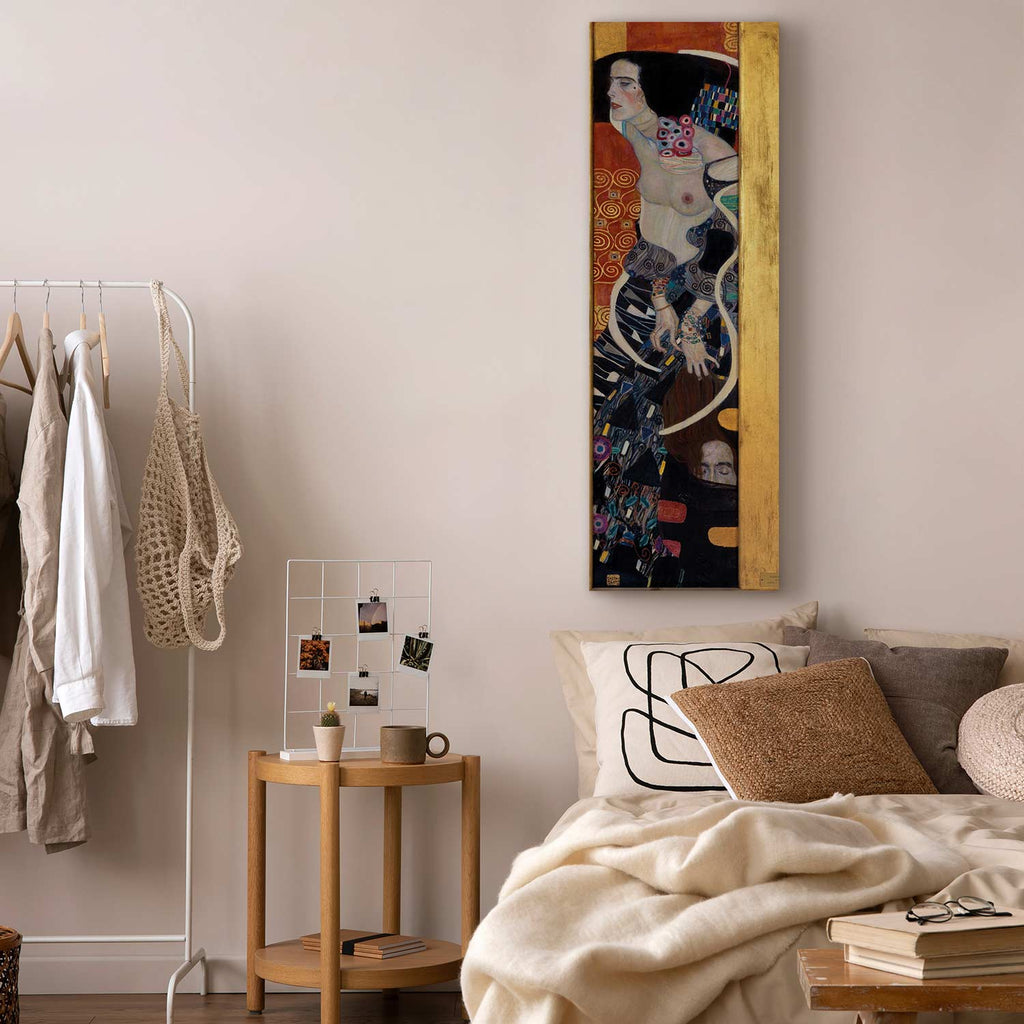 Judith II Salome Gold Art Canvas Print