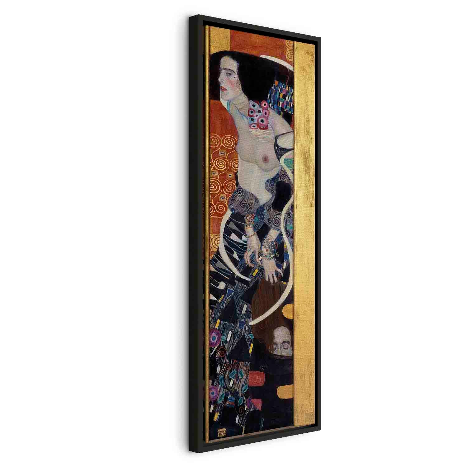Judith II Salome Gold Art Canvas Print