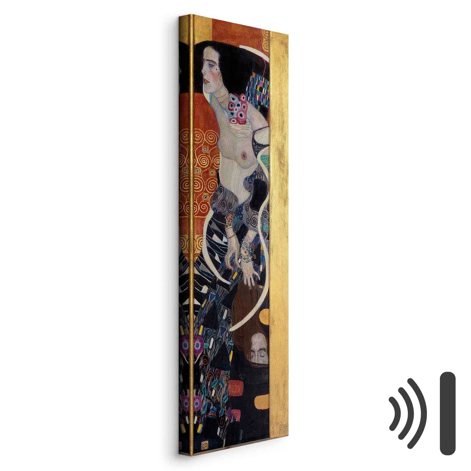 Judith II Salome Gold Art Canvas Print