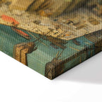 Tower of Babel Renaissance Architecture Canvas Print