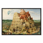 Tower of Babel Renaissance Architecture Canvas Print