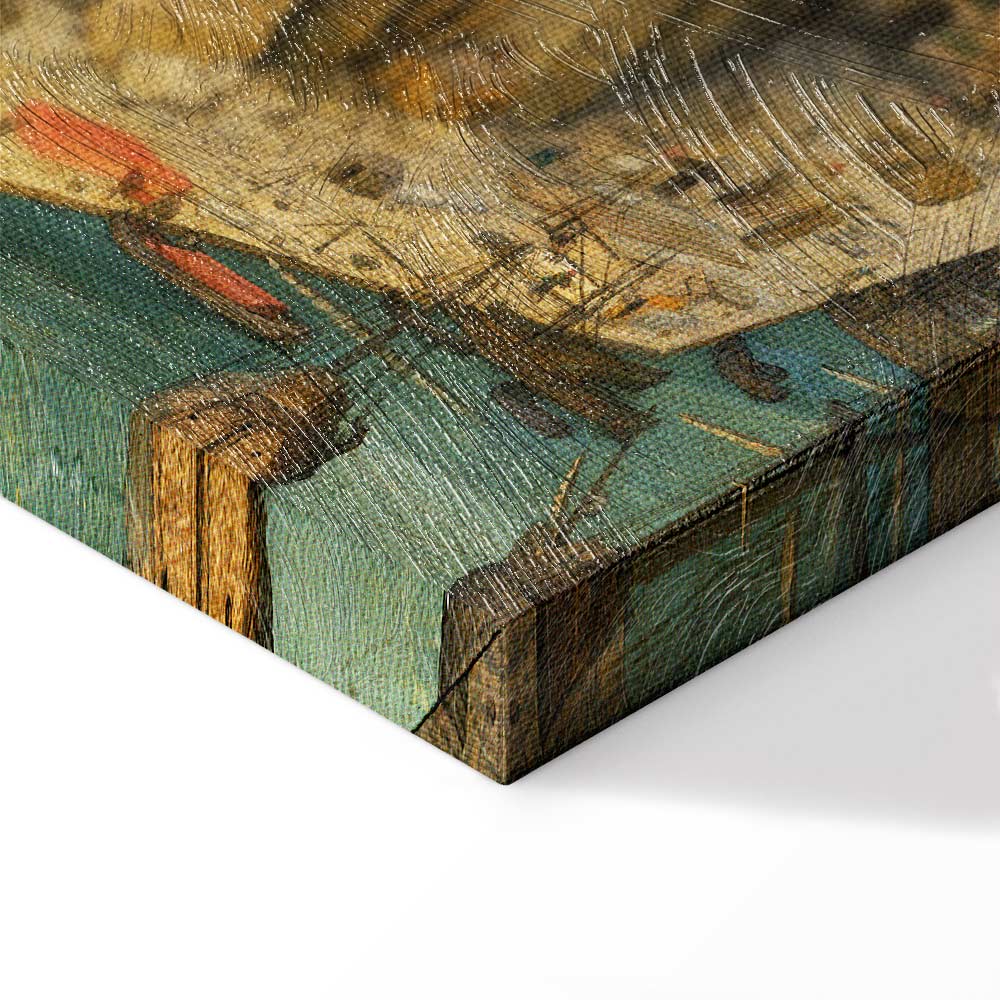 Tower of Babel Renaissance Architecture Canvas Print