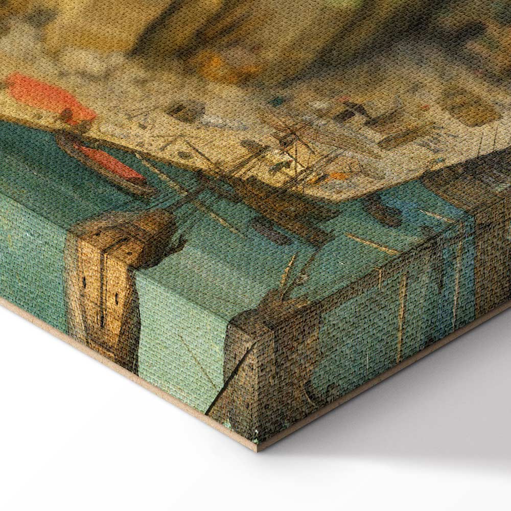 Tower of Babel Renaissance Architecture Canvas Print