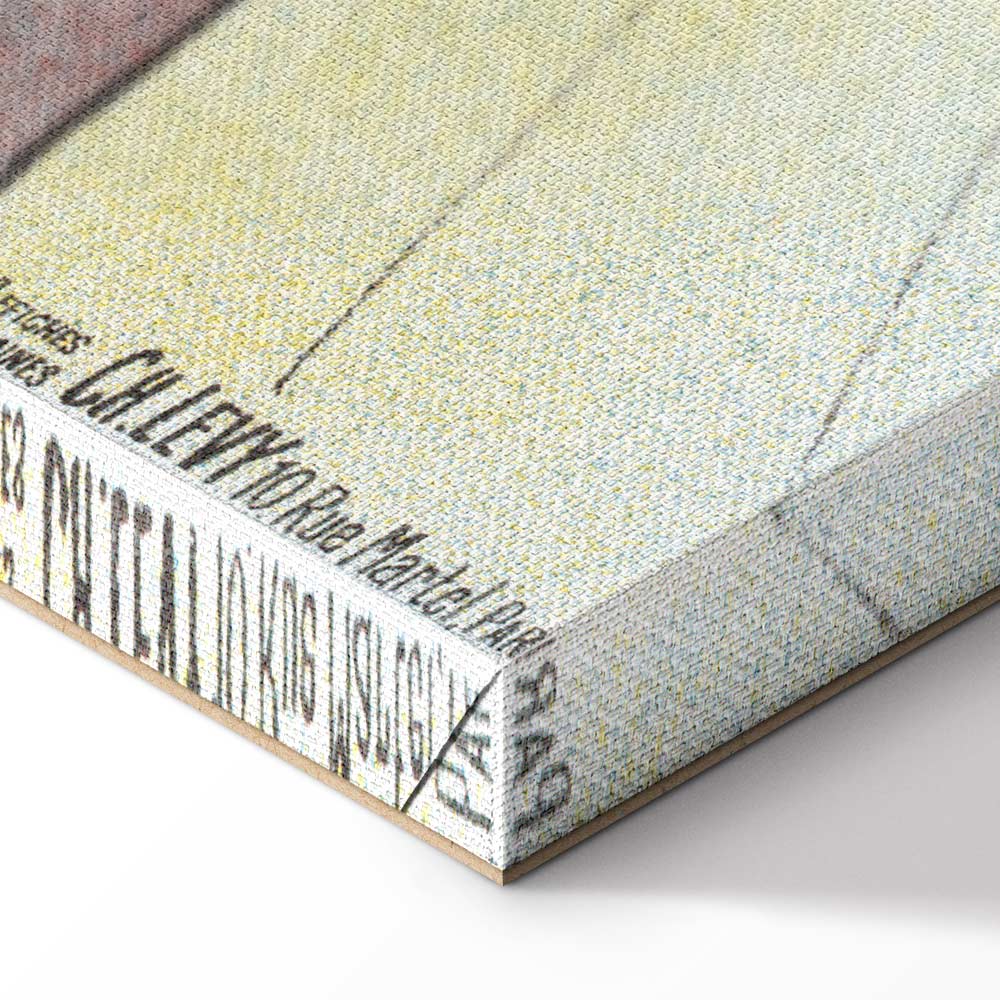 Moulin Rouge La Goulue Retro Canvas Print