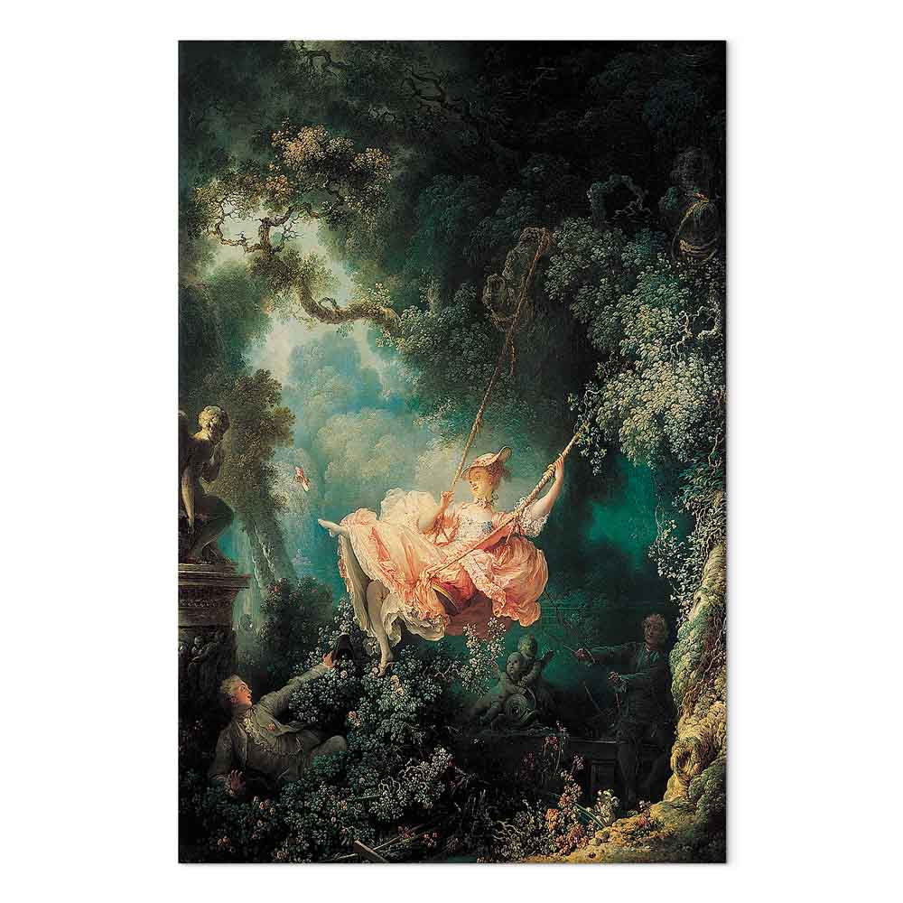 Fragonard The Swing Rococo Canvas Print