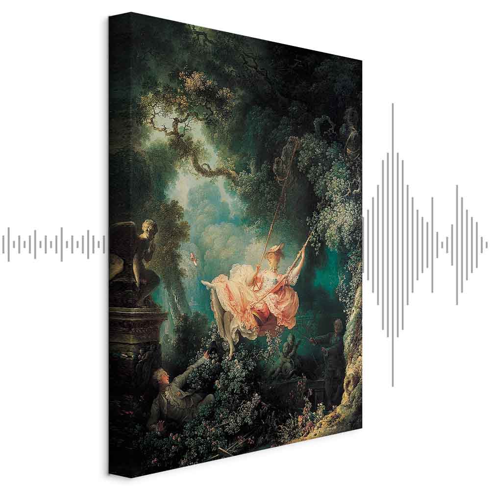 Fragonard The Swing Rococo Canvas Print