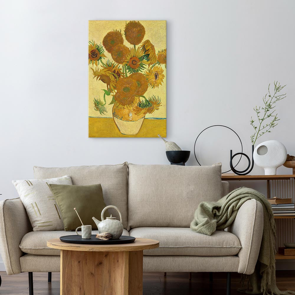 Van Gogh Sunflowers Classic Canvas Print