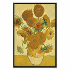 Van Gogh Sunflowers Classic Canvas Print