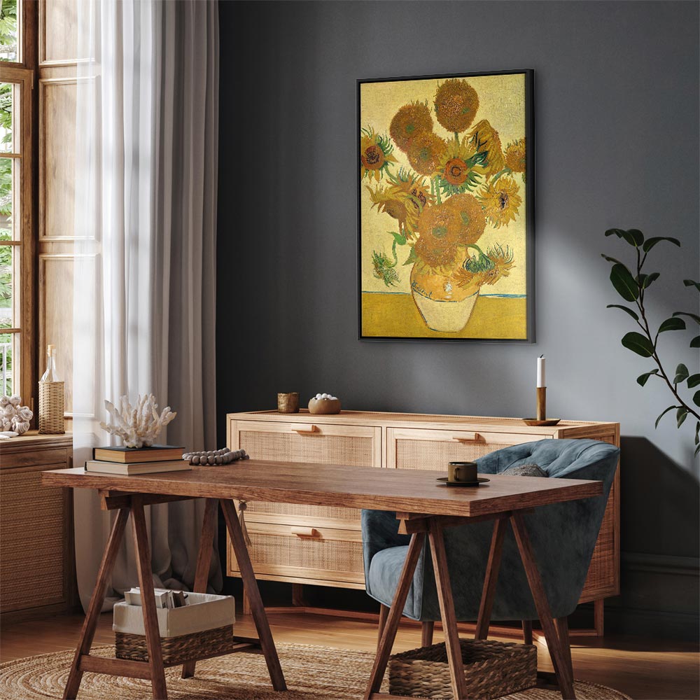 Van Gogh Sunflowers Classic Canvas Print