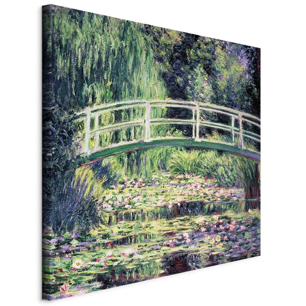 Canvas Print The Water Lily Pond - Modern Wall Art