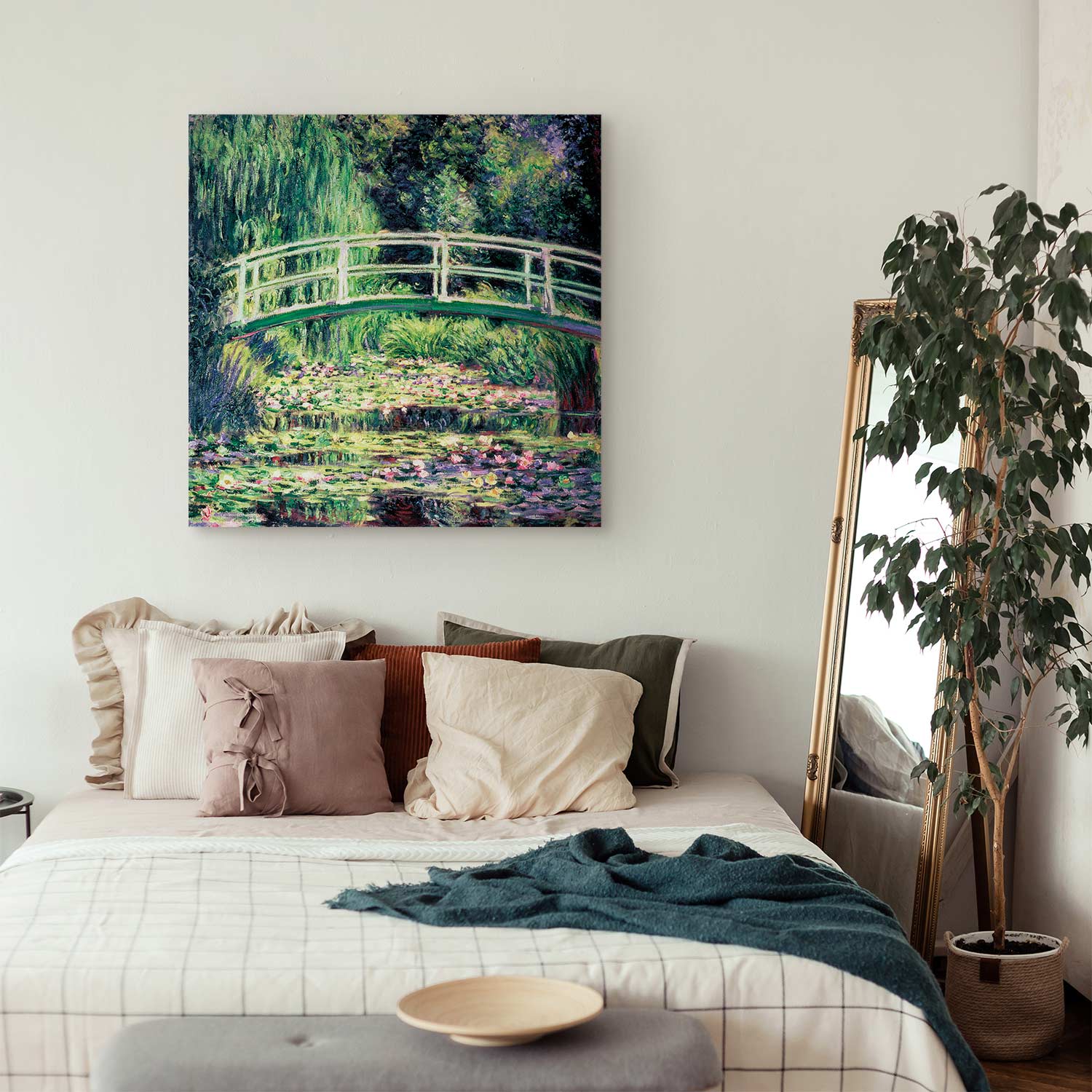 Water Lily Pond Classic Canvas Print