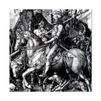 Knight Death and the Devil Classic Canvas Print