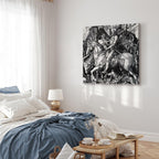 Knight Death and the Devil Classic Canvas Print