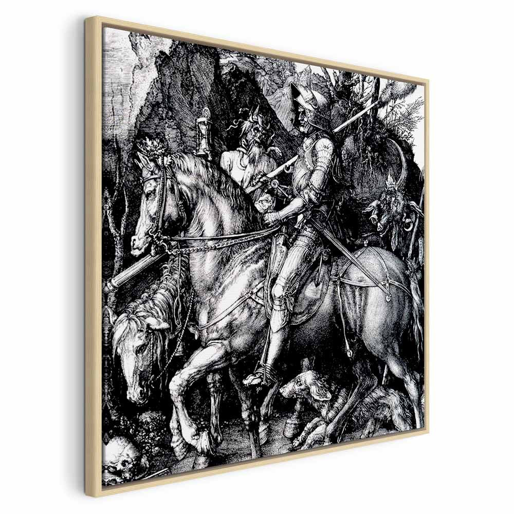 Knight Death and the Devil Classic Canvas Print