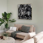 Knight Death and the Devil Classic Canvas Print