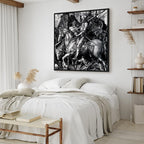 Knight Death and the Devil Classic Canvas Print