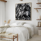 Knight Death and the Devil Classic Canvas Print