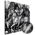 Knight Death and the Devil Classic Canvas Print