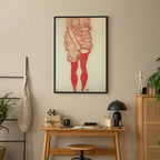 Canvas Print - Standing Woman in Red