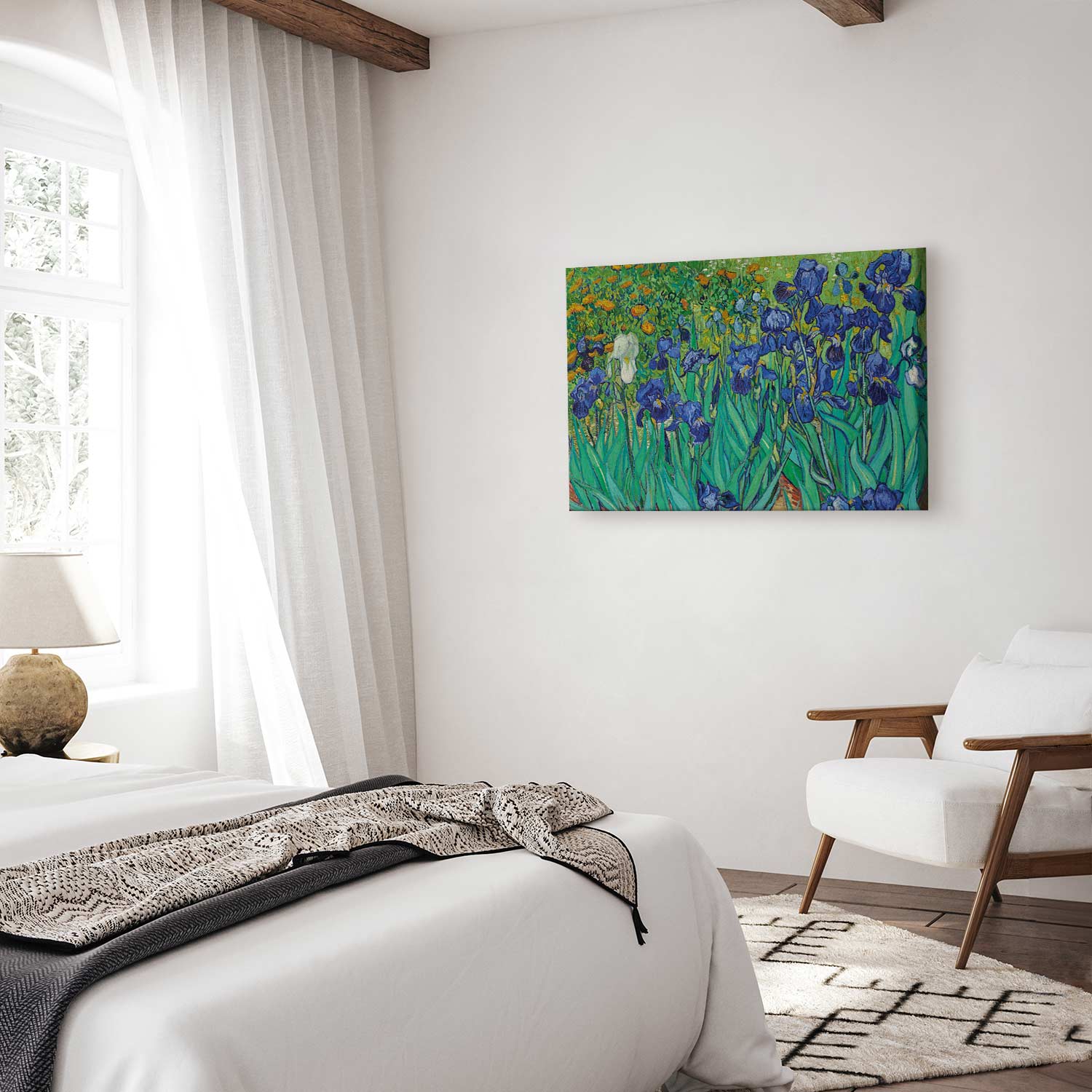 Van Gogh Irises Floral Classic Canvas Print