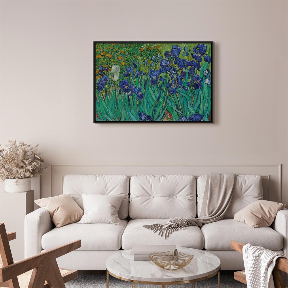 Canvas Print Irises