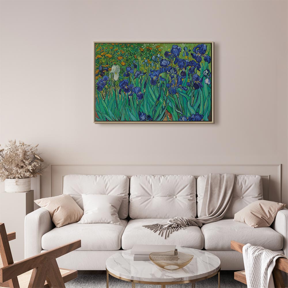 Canvas Print Irises