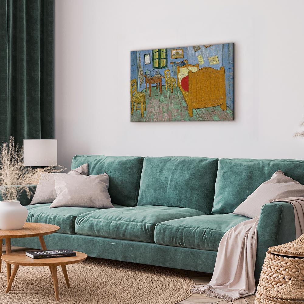 Canvas Print Reproduction - La Chambre de Van Gogh