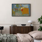 Canvas Print Reproduction - La Chambre de Van Gogh