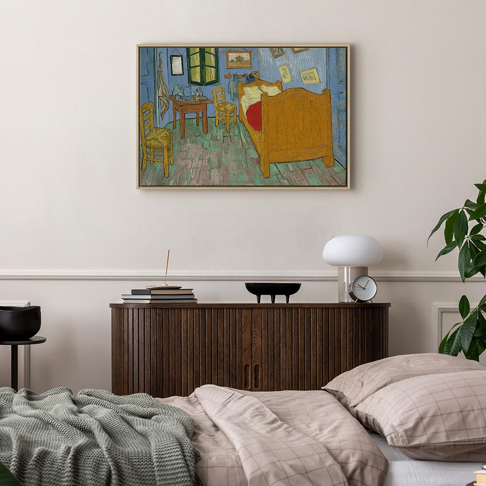 Canvas Print Reproduction - La Chambre de Van Gogh