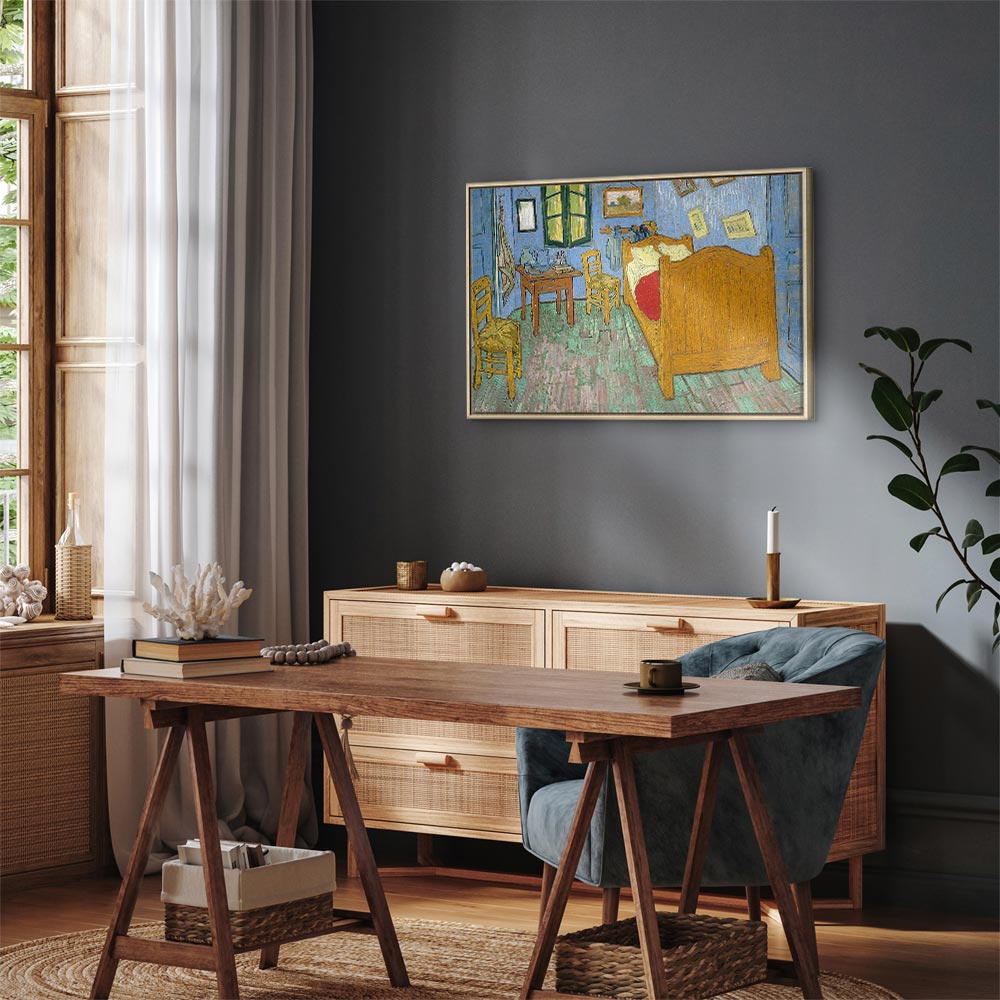 Canvas Print Reproduction - La Chambre de Van Gogh